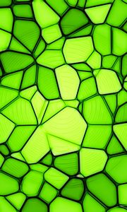 Preview wallpaper squares, triangles, green, light green, texture