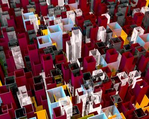 Preview wallpaper squares, volume, 3d