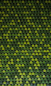 Preview wallpaper stadium, chairs, green, shades