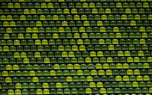 Preview wallpaper stadium, chairs, green, shades