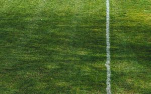 Preview wallpaper stadium, football, grass, markup