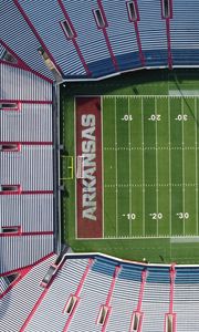Preview wallpaper stadium, stands, aerial view