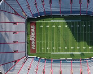 Preview wallpaper stadium, stands, aerial view
