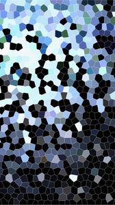 Preview wallpaper stained glass, background, texture, color, black, blue, white