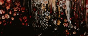 Preview wallpaper stains, bubbles, abstraction, liquid, texture