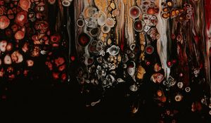 Preview wallpaper stains, bubbles, abstraction, liquid, texture