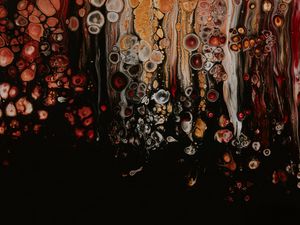 Preview wallpaper stains, bubbles, abstraction, liquid, texture