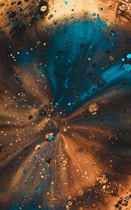 Preview wallpaper stains, bubbles, liquid, mixing, abstraction