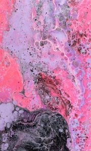 Preview wallpaper stains, bubbles, liquid, multicolored, texture