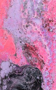Preview wallpaper stains, bubbles, liquid, multicolored, texture