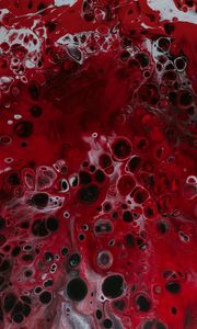 Preview wallpaper stains, bubbles, liquid, red, texture