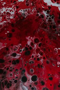 Preview wallpaper stains, bubbles, liquid, red, texture