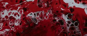 Preview wallpaper stains, bubbles, liquid, red, texture