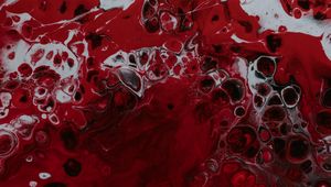 Preview wallpaper stains, bubbles, liquid, red, texture