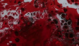 Preview wallpaper stains, bubbles, liquid, red, texture