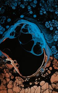 Preview wallpaper stains, bubbles, liquid, macro, texture