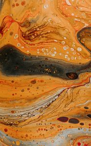 Preview wallpaper stains, bubbles, paint, liquid, mixing