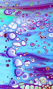 Preview wallpaper stains, bubbles, paint, liquid, abstraction