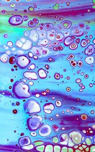 Preview wallpaper stains, bubbles, paint, liquid, abstraction