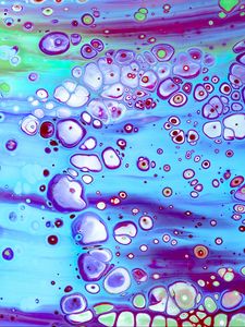 Preview wallpaper stains, bubbles, paint, liquid, abstraction