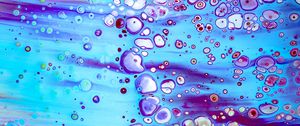 Preview wallpaper stains, bubbles, paint, liquid, abstraction