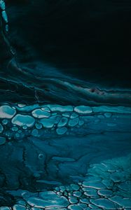 Preview wallpaper stains, bubbles, paint, liquid, abstraction, blue