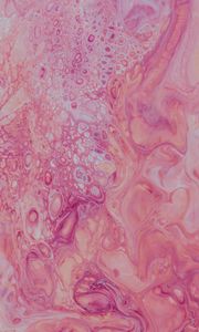 Preview wallpaper stains, bubbles, texture, liquid, pink, abstraction