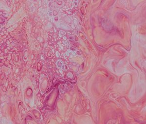 Preview wallpaper stains, bubbles, texture, liquid, pink, abstraction