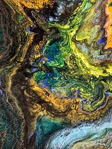 Preview wallpaper stains, colorful, abstraction, texture, liquid
