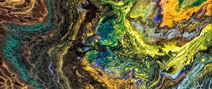Preview wallpaper stains, colorful, abstraction, texture, liquid