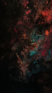 Preview wallpaper stains, colorful, dark, spots, abstraction