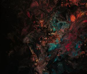 Preview wallpaper stains, colorful, dark, spots, abstraction