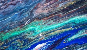 Preview wallpaper stains, colorful, paint, texture, liquid, abstraction