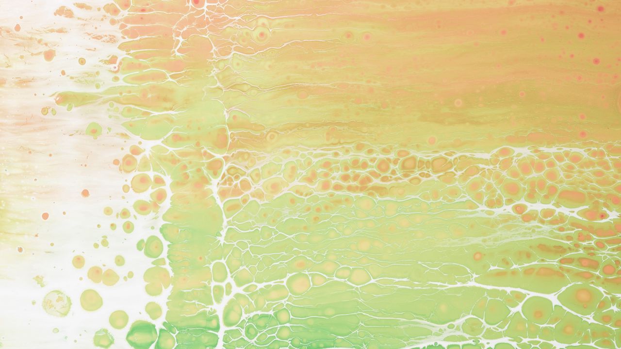 Wallpaper stains, colorful, spots, texture, liquid