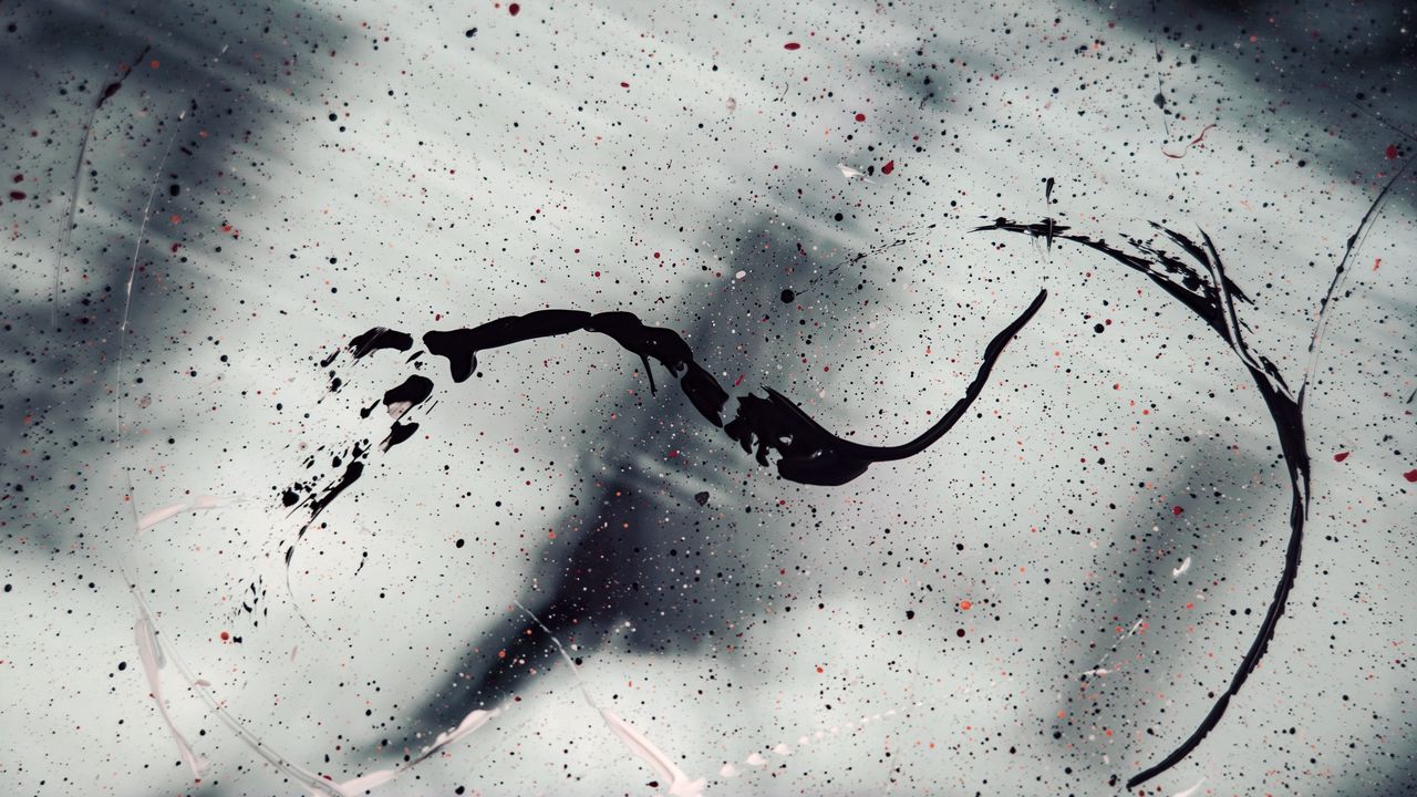 Wallpaper stains, glass, surface, abstraction