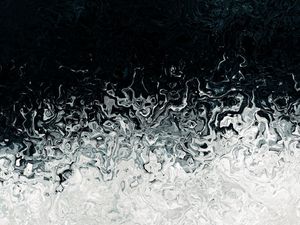 Preview wallpaper stains, liquid, abstraction, black, white