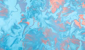 Preview wallpaper stains, liquid, abstraction, blue, pink