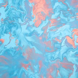 Preview wallpaper stains, liquid, abstraction, blue, pink