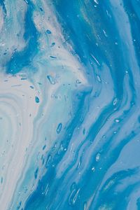 Preview wallpaper stains, liquid, blue, abstraction, texture
