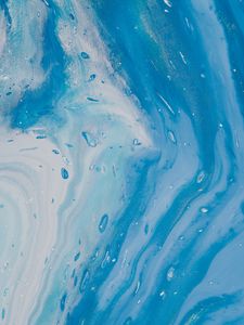 Preview wallpaper stains, liquid, blue, abstraction, texture