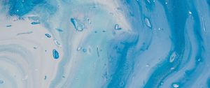 Preview wallpaper stains, liquid, blue, abstraction, texture