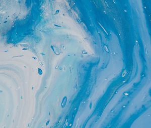 Preview wallpaper stains, liquid, blue, abstraction, texture