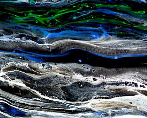 Preview wallpaper stains, liquid, colorful, abstraction, paint