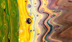 Preview wallpaper stains, liquid, paint, mixing, colorful