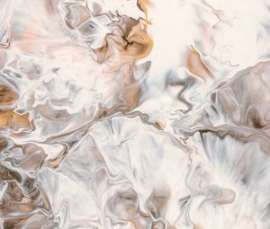 Preview wallpaper stains, liquid, paint, abstraction, white, brown