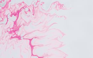 Preview wallpaper stains, liquid, pink, macro, abstraction