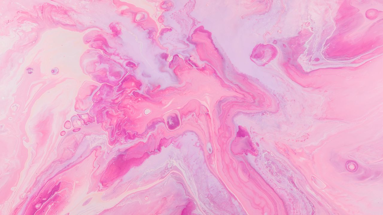 Wallpaper stains, liquid, pink, abstraction, texture