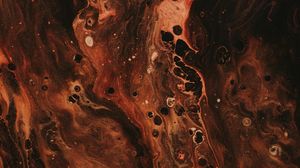 Preview wallpaper stains, liquid, texture, abstraction, brown