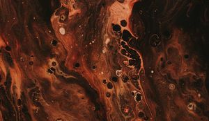 Preview wallpaper stains, liquid, texture, abstraction, brown
