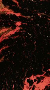 Preview wallpaper stains, liquid, texture, red, black, abstraction